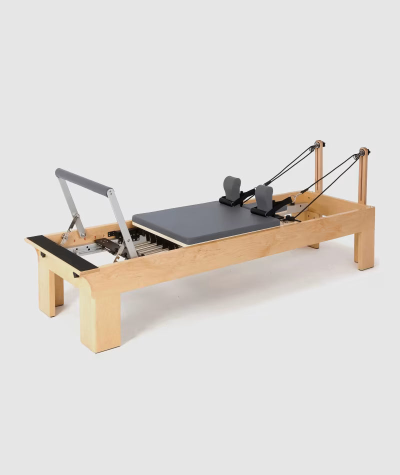 Classic Pilates Reformer Bed, Jump Board, Box, in Maple Wood