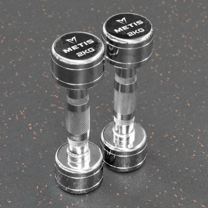 FORZA Dumbbell Tree Rack - 6 Tier Rack [6x Pair Chrome Set]