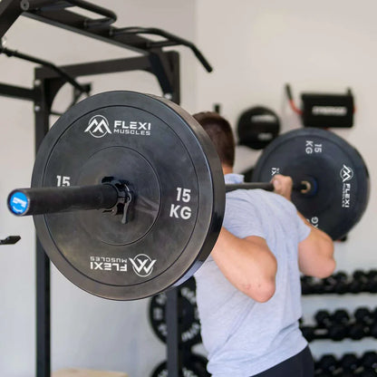 Olympic Bumper Barbell Plate (Single)