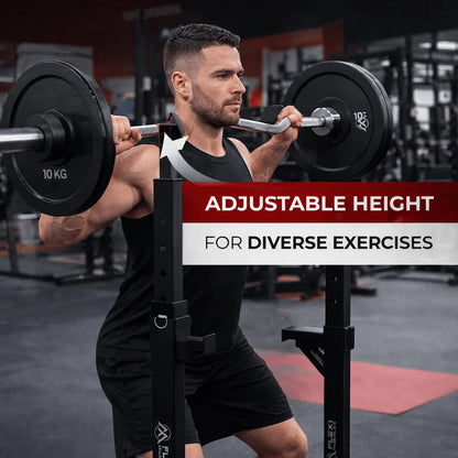 Multi-purpose Squat Rack and Bench Press Rack.