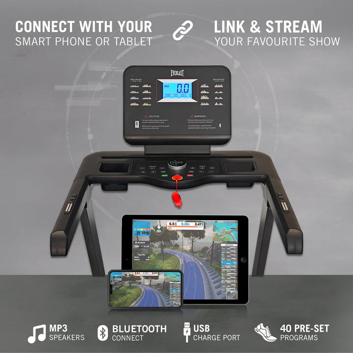 Everlast Echo Treadmill with Bluetooth & Fitness Apps