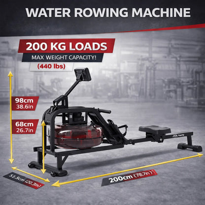 Water Rowing Machine for Exercise