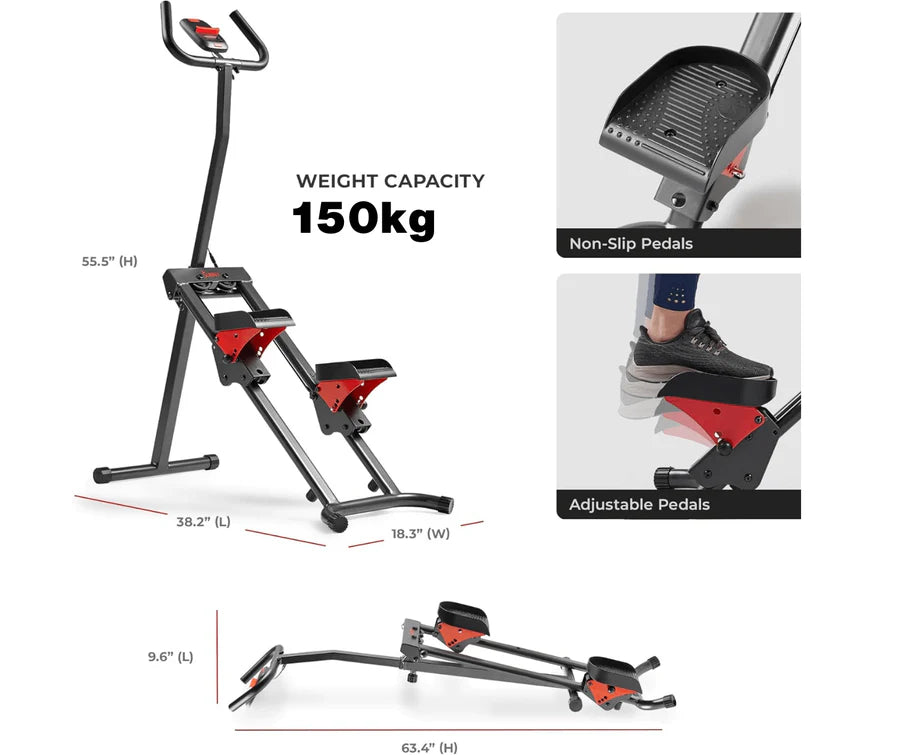 Flexi Muscles - Exercise Stair Climber for Home Gym.