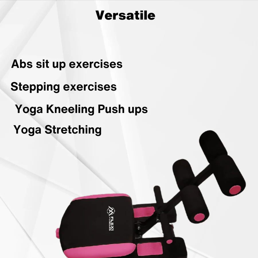 Flexi Muscles – Exercise Stepper and Abs Cruncher Machine