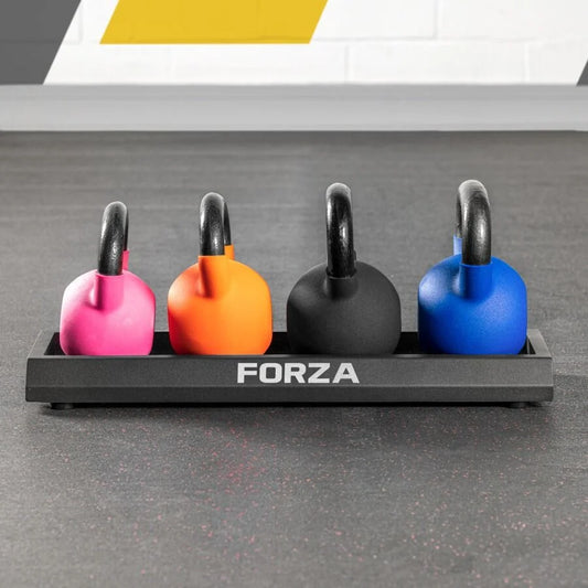FORZA Kettlebell Stand [Stand + 6/8/10kg Neoprene Kettlebell Set]