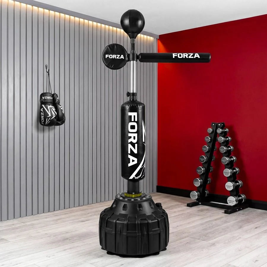 FORZA Reflex Punch Bag [Speed Bag + Bar]
