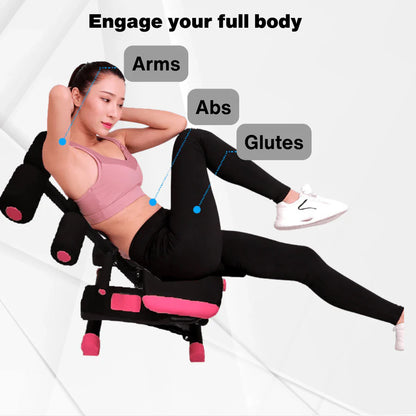 Flexi Muscles – Exercise Stepper and Abs Cruncher Machine