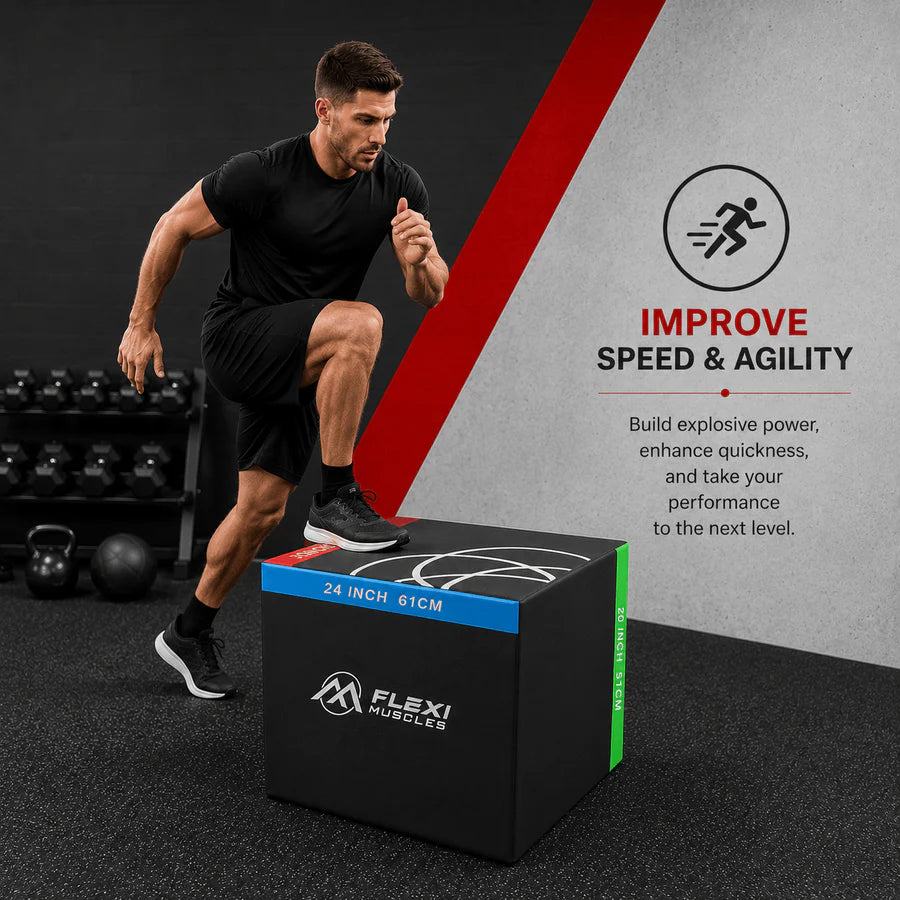3 in 1 Plyo Box for Jumping