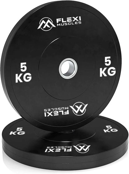 Olympic Bumper Barbell Plate (Single)