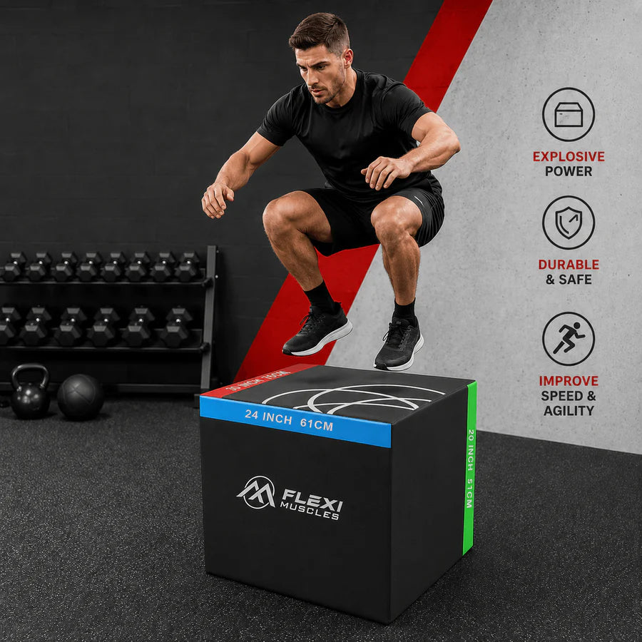 3 in 1 Plyo Box for Jumping
