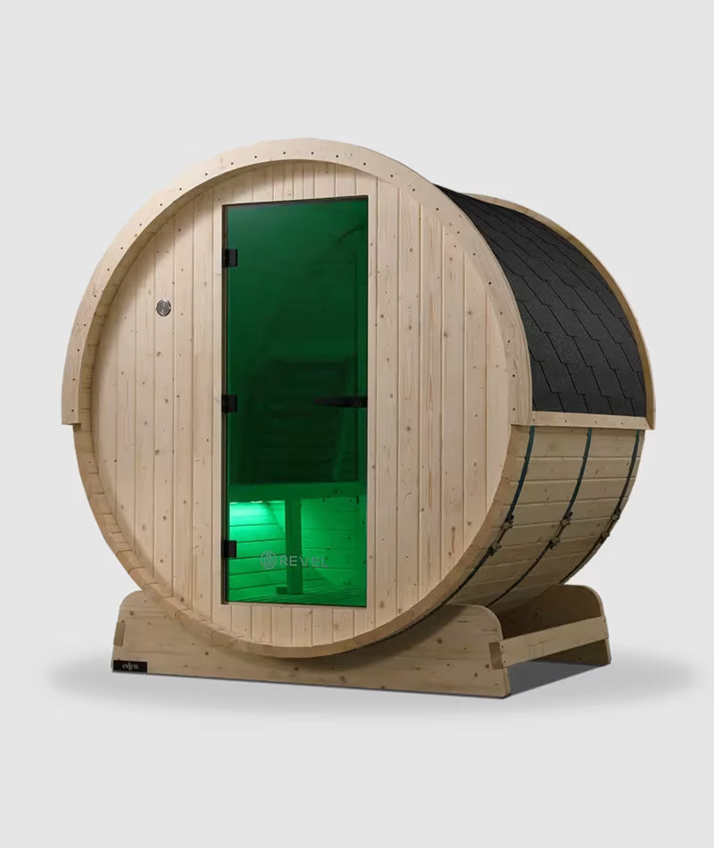 Revel Eden - 8 Person Traditional Barrel Sauna