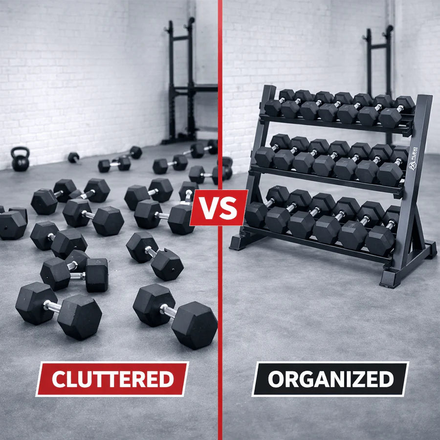 3 Tier Weight Storage Rack for Dumbbells