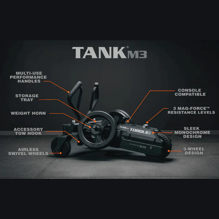 Torque Tank Sled M3 With Console