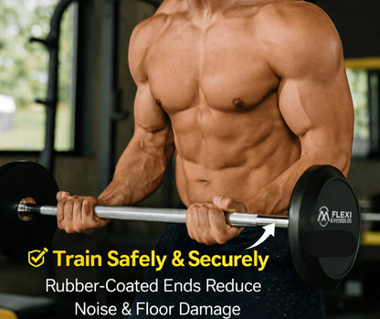 Rubber Fixed Straight Pre-Loaded Weights