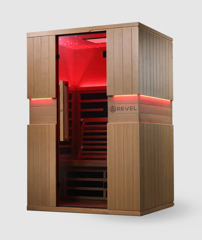 Revel Aura 2 Person Full Spectrum Infrared Sauna