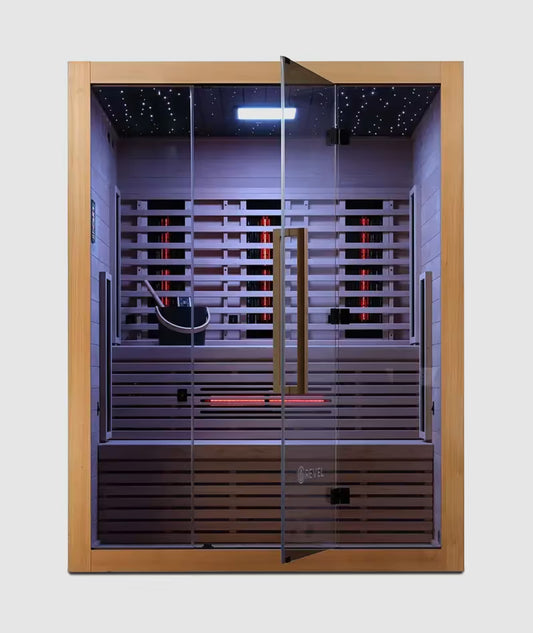 Revel NordicWave 3-4 Person Infrared & Traditional Hybrid Sauna
