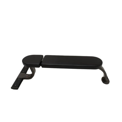 Shua Flat Bench SH-G8878B (Brown Frame/ Black Upholstery)