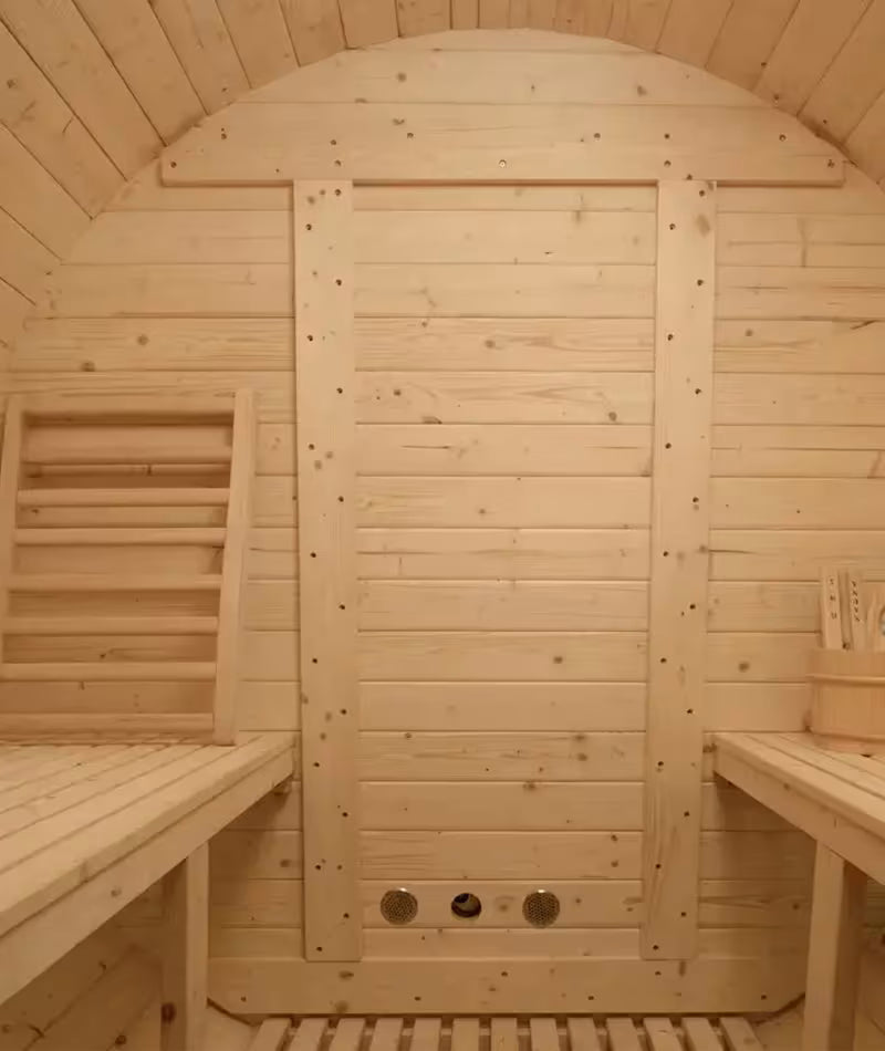 Revel Eden - 4 Person Traditional Barrel Sauna
