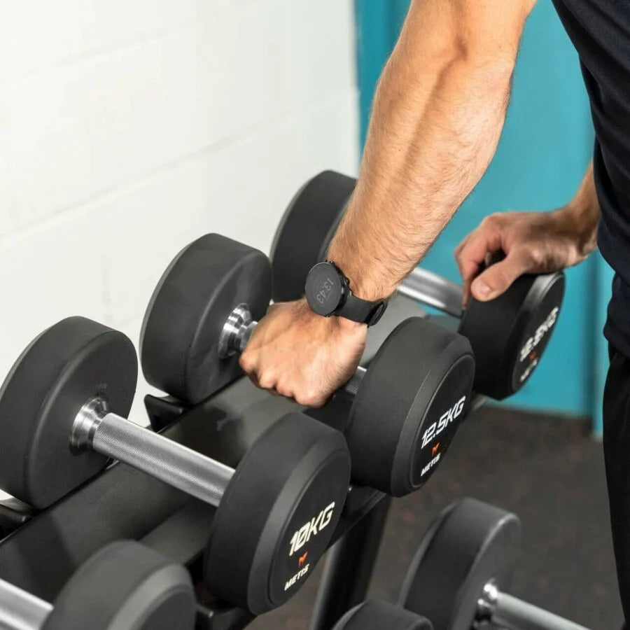 METIS Pro Urethane Dumbbell Rack Sets [2 Tier]