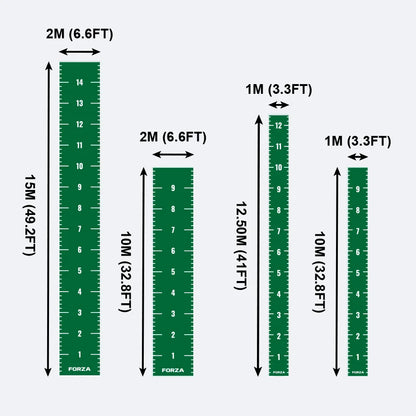 FORZA Numbered Sprint/Sled Track [4x Sizes]
