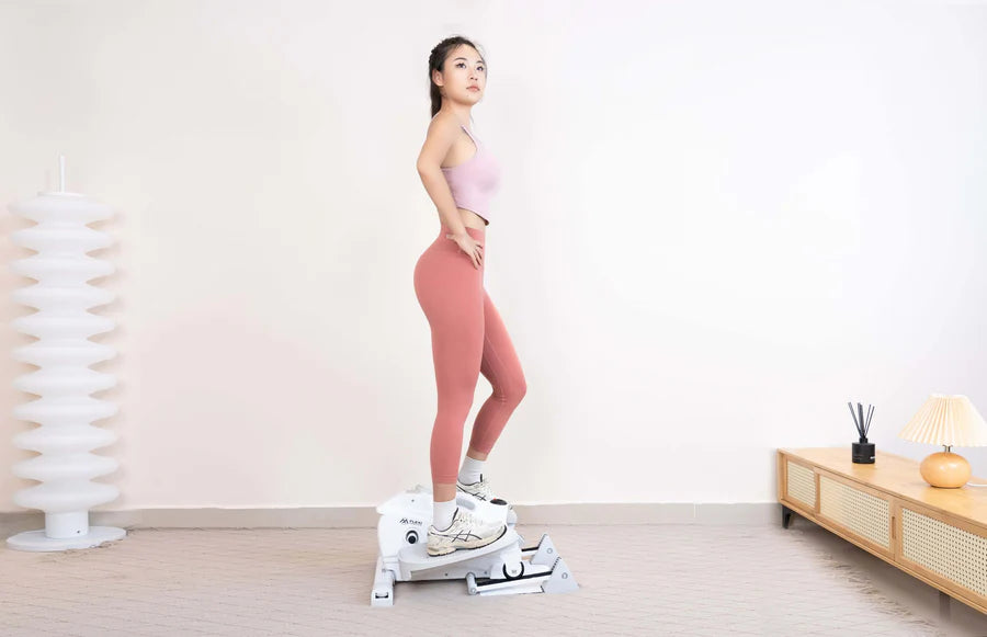 Exercise Stepper Machine, Mini Elliptical Machine for Home Gym.