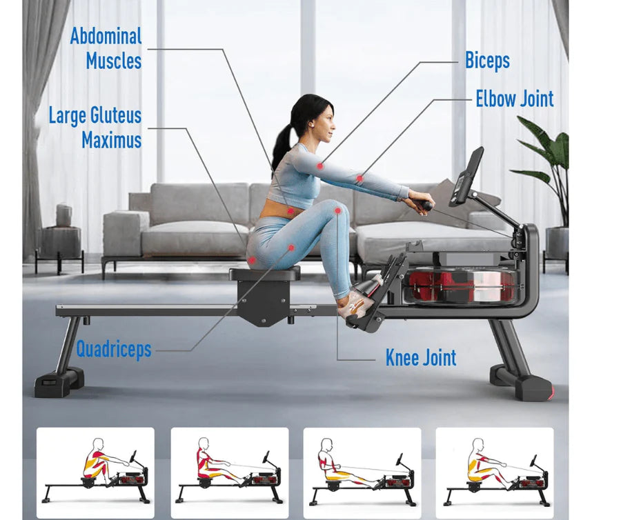 Flexi Muscles - Under Desk Exercise Stepper Portable Elliptical Machine