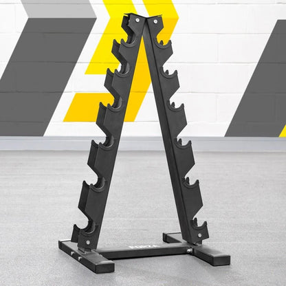 FORZA Dumbbell Tree Rack - 6 Tier Rack [6x Pair Chrome Set]