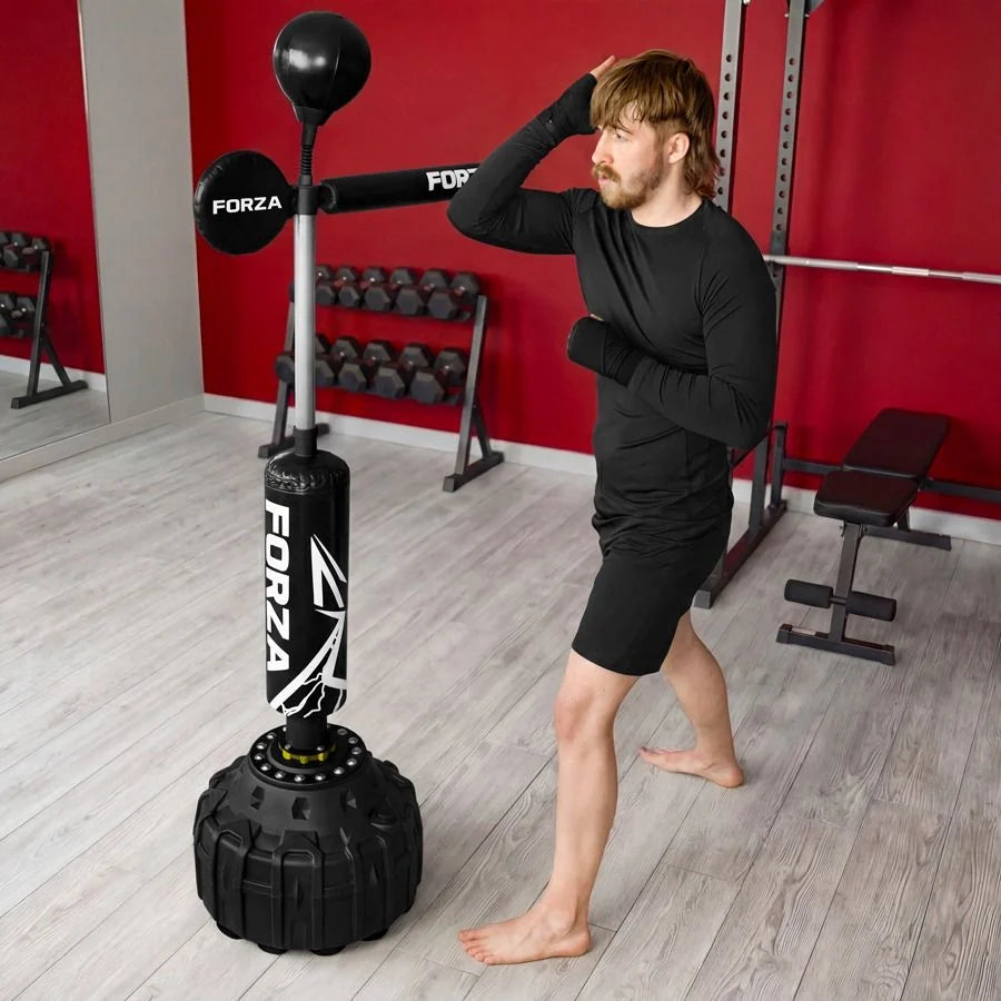 FORZA Reflex Punch Bag [Speed Bag + Bar]