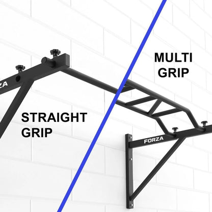 FORZA Wall Mounted Pull Up Bar [2x Styles]