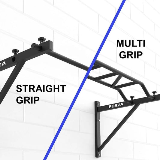 FORZA Wall Mounted Pull Up Bar [2x Styles]