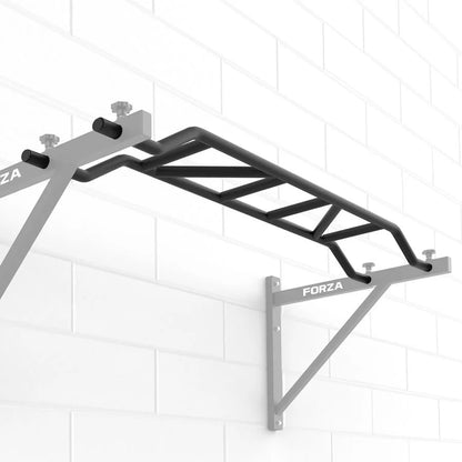 FORZA Wall Mounted Pull Up Bar [2x Styles]