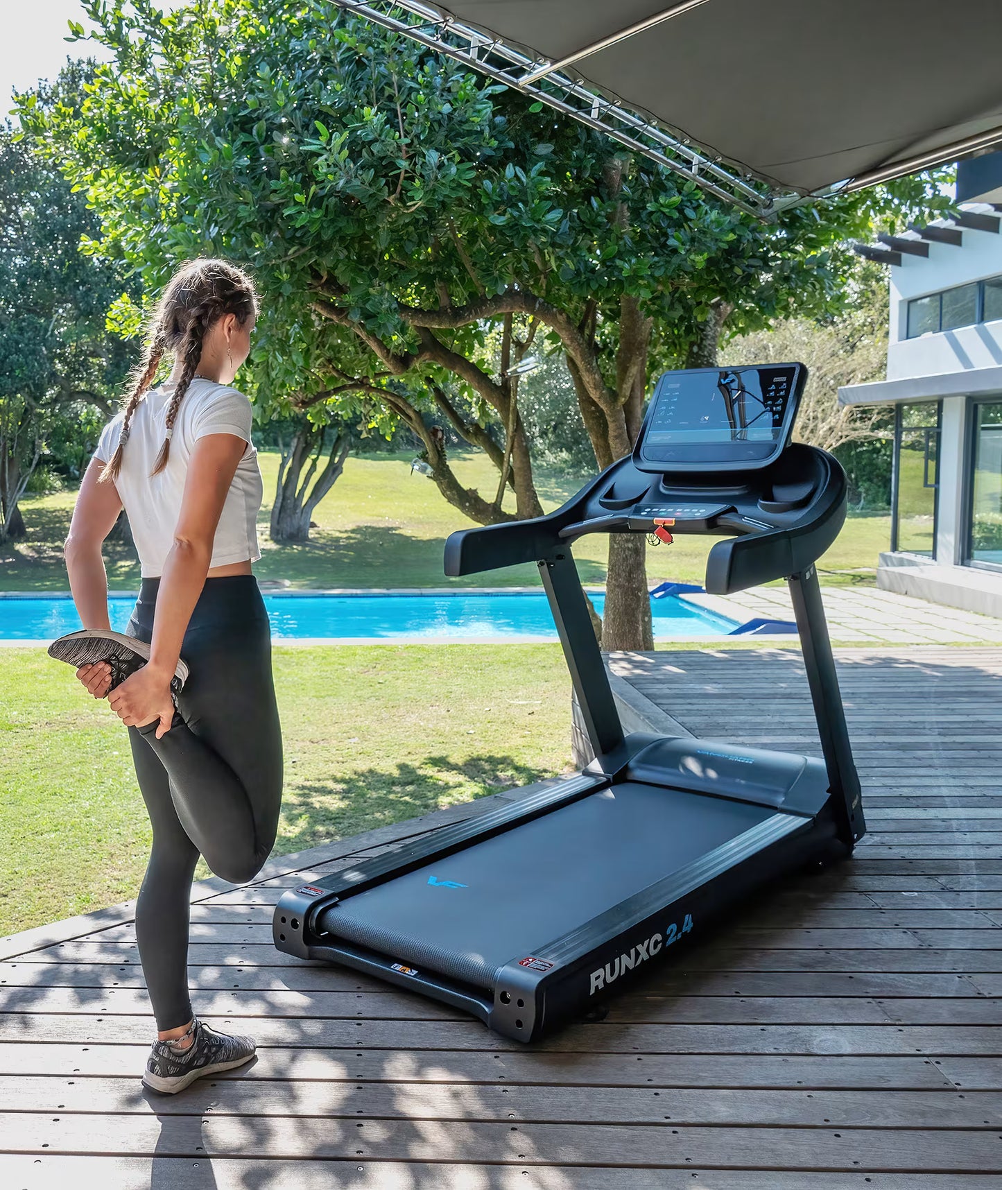 Vanguard Fitness Run XC2.4 Commercial Treadmill - 4HP Motor