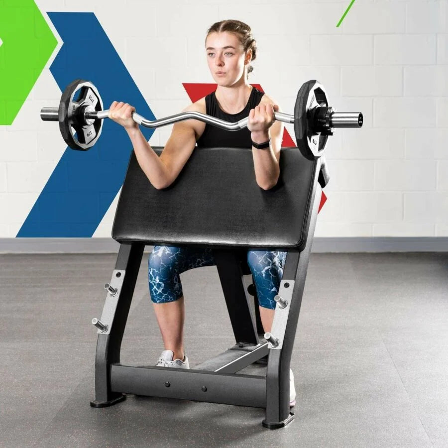 METIS EZ Curl Bar [9kg] + 2x 25kg Plates