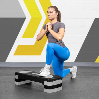 FORZA Adjustable Fitness/Aerobic Step [3 Height Settings]