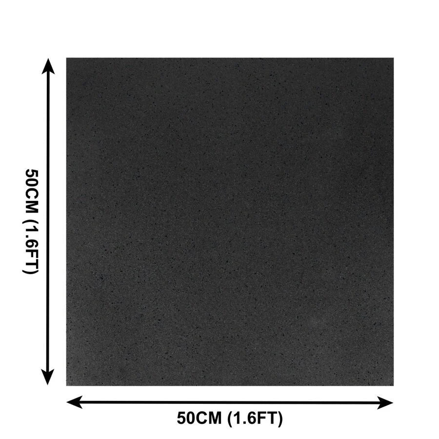 FORZA Rubber Gym Flooring Mats [50cm x 50cm] - Pack of 4