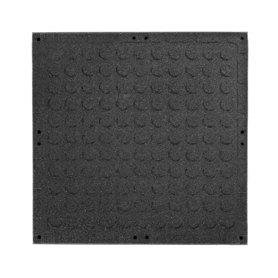 FORZA Rubber Gym Flooring Mats [50cm x 50cm] - Pack of 4