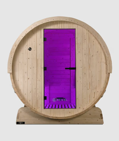 Revel Eden - 8 Person Traditional Barrel Sauna