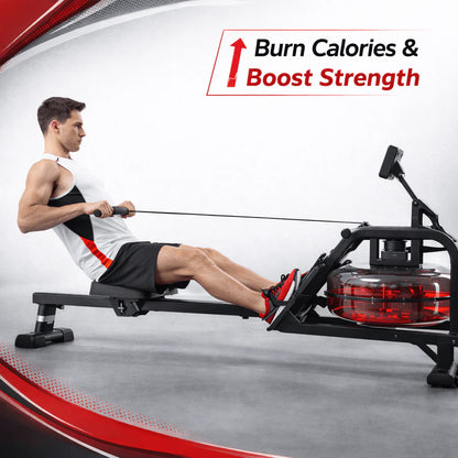 Water Rowing Machine for Exercise