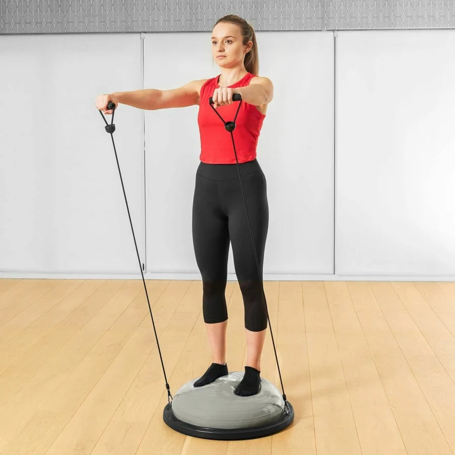 METIS Balance Ball/Trainer [With Resistance Bands & Pump]