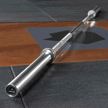 METIS 15kg Olympic Barbell + 5kg Weight Plates [Pair]