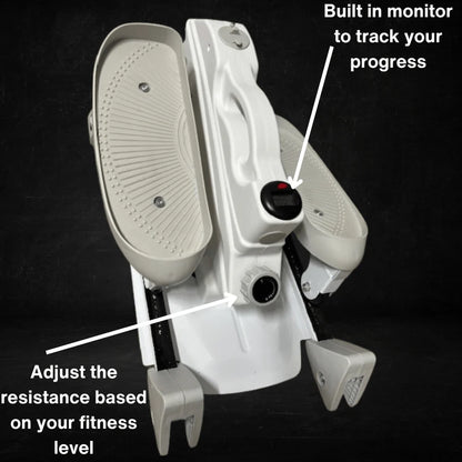 Exercise Stepper Machine, Mini Elliptical Machine for Home Gym.