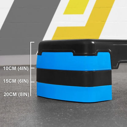 FORZA Adjustable Fitness/Aerobic Step [3 Height Settings]