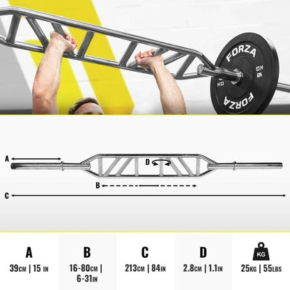 FORZA Olympic Swiss Bar [25kg]