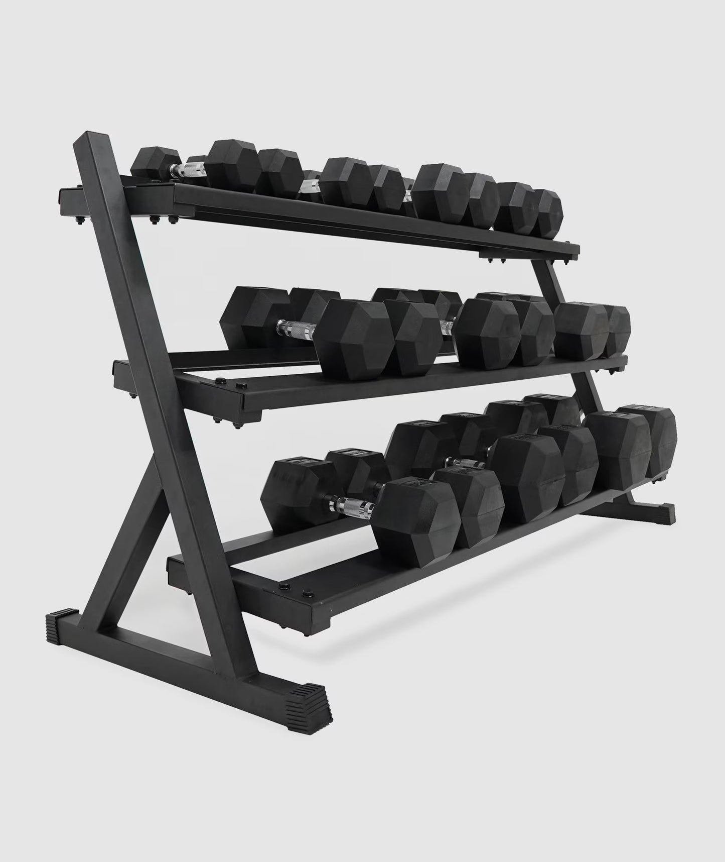 Force USA 3 Tier Commercial Dumbbell Rack