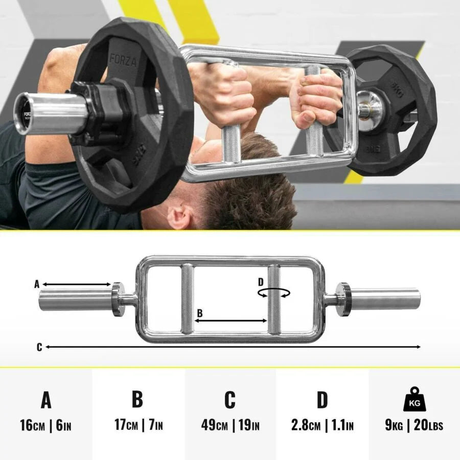 FORZA Olympic Tricep Bar [9kg]