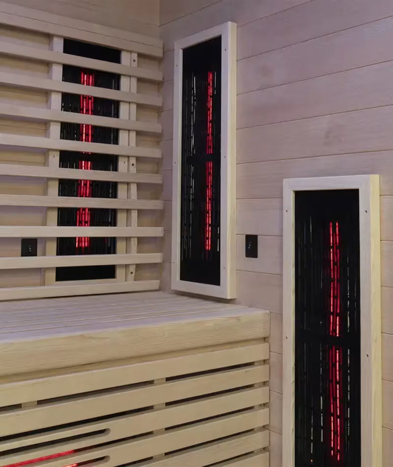 Revel NordicWave 3-4 Person Infrared & Traditional Hybrid Sauna