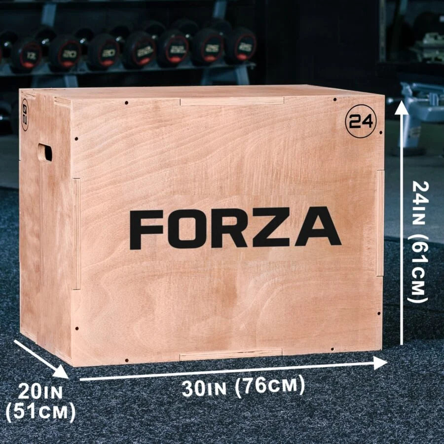 FORZA 3-in-1 Plyometric Jump Box [50cm/60cm/75cm]