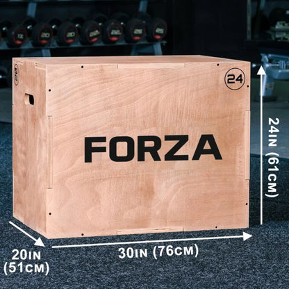 FORZA 3-in-1 Plyometric Jump Box [50cm/60cm/75cm]