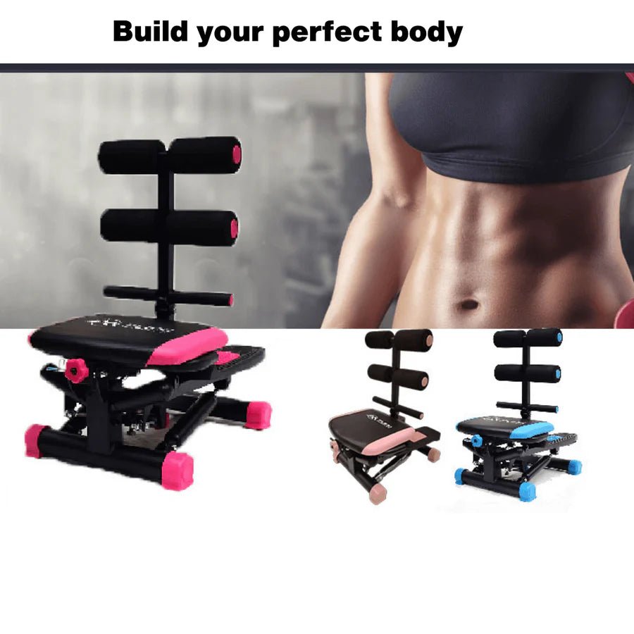 Flexi Muscles – Exercise Stepper and Abs Cruncher Machine