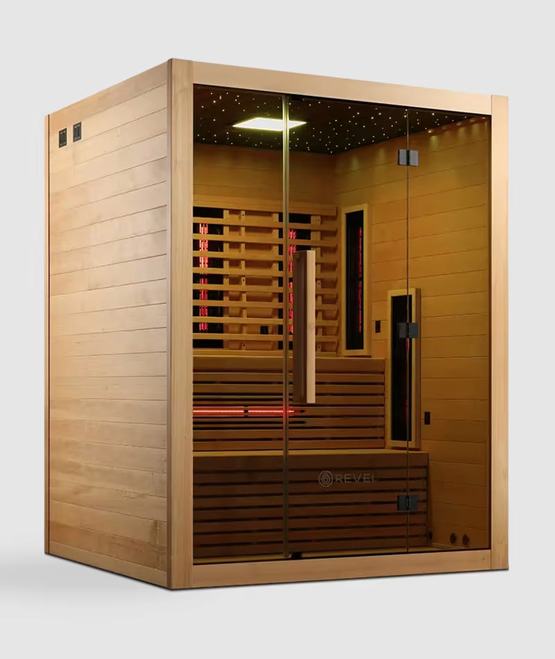 Revel NordicWave 3-4 Person Infrared & Traditional Hybrid Sauna